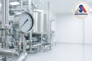 دربارۀ این مقاله بیشتر بخوانید گیج‌ فشار در صنایع غذایی و دارویی
