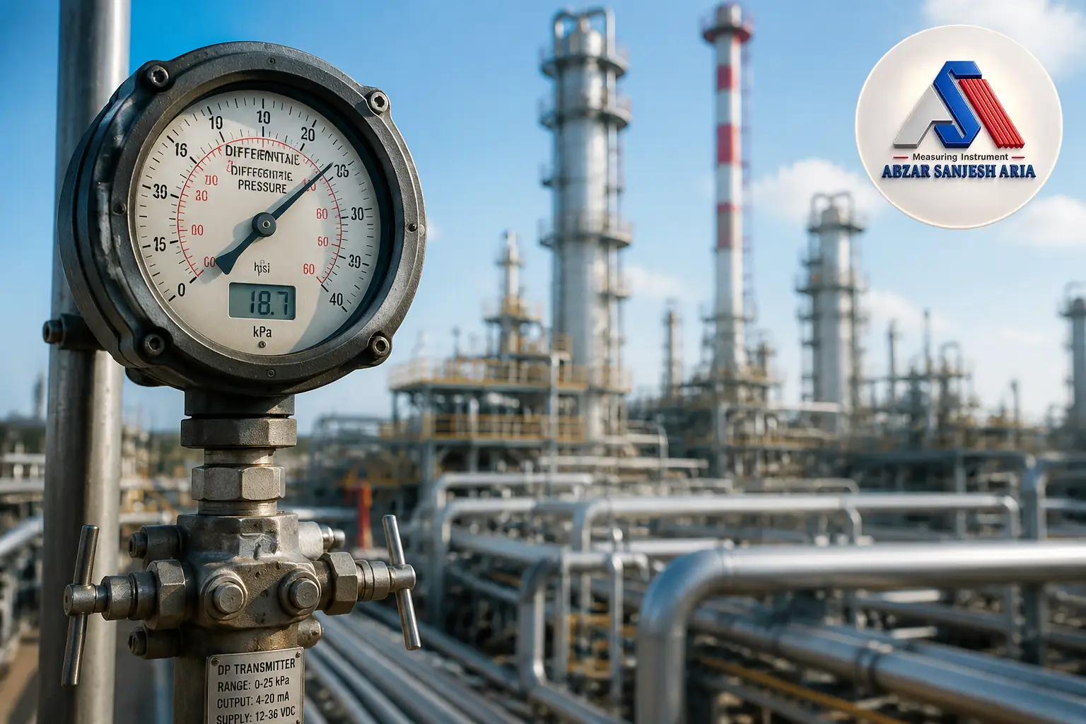 دربارۀ این مقاله بیشتر بخوانید کاربرد گیج اختلاف فشار در صنایع نفت و گاز